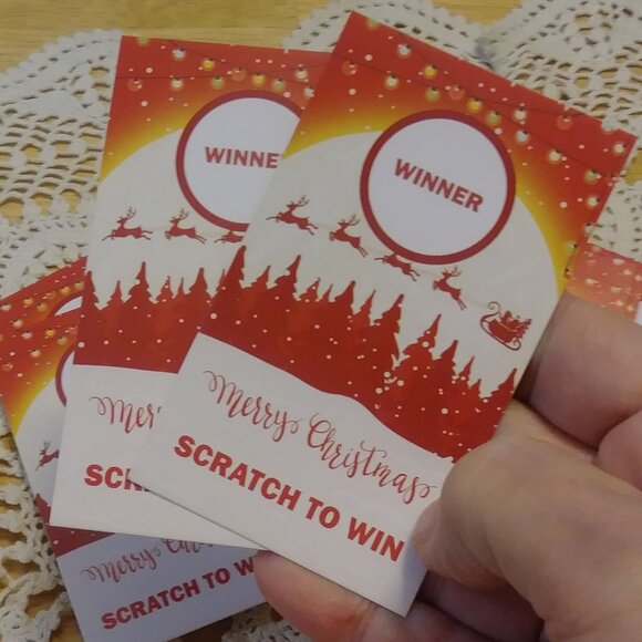 Christmas Drawing Game, Scratch off - Picture 3 of 4